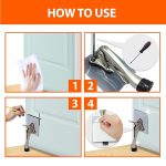HA-SHI-1-Bracket-Adhesive-Door-Stopper-Mount-No-Drill-Black-B0B92QFJ4X-4