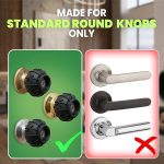 HA-SHI-2-Covers-Silicone-Door-Knob-Cover-and-Wall-Protector-Black-B0GJRNVZJT-6