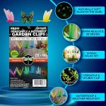 HA-SHI-24-Clips-Glow-in-the-Dark-Garden-Ornaments-Dragonfly-Butterfly-B0GXCJJ9YD-4
