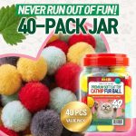 HA-SHI-40-Count-Catnip-Fur-Balls-for-Indoor-Cats-18-Inch-Soft-Plush-Interactive-Kitten-Toy-Quiet-Night-Play-Colorful-B0GWLTJ9DY-5