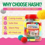 HA-SHI-40-Count-Catnip-Fur-Balls-for-Indoor-Cats-18-Inch-Soft-Plush-Interactive-Kitten-Toy-Quiet-Night-Play-Colorful-B0GWLTJ9DY-8