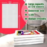HA-SHI-Bird-Cage-Liners-120-Disposable-Newsprint-Sheets-Unscented-Paper-for-Pet-Enclosures-Packing-and-Crafts-B0GZGGFF1H-4