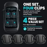 HA-SHI-Car-Shoulder-Strap-Positioner-Clip-for-Neck-Comfort-Black-4-Pack-B0HFZW32PC-5