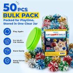 HA-SHI-Cat-Crinkle-Balls-50-Pack-16-Inch-Shiny-Mylar-Toys-for-Indoor-Cats-B0H79MZ6WK-2