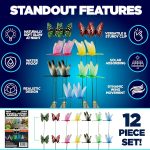 HA-SHI-Glow-in-the-Dark-Dragonfly-Garden-Stakes-12-Pack-Clip-On-Decor-B0GC5BK6BX-5