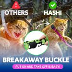 HA-SHI-LED-Cat-Collar-with-Bell-USB-Rechargeable-3-Flashing-Modes-Breakaway-Safety-Buckle-Lightweight-Glow-in-Dar-B0GH77PPBL-2