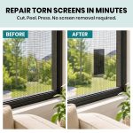 HA-SHI-Screen-Repair-Kit-for-Windows-or-Doors-2-x-15FT-3-Layer-Strong-Adhesive-Tape-Mosquito-Screenmend-Tape-Screen-B0BGNJLR5L-2
