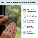 HA-SHI-Screen-Repair-Kit-for-Windows-or-Doors-2-x-15FT-3-Layer-Strong-Adhesive-Tape-Mosquito-Screenmend-Tape-Screen-B0BGNJLR5L-4