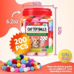 HA-SHI-Soft-Pom-Pom-Cat-Toy-Balls-Bouncy-Quiet-Indoor-Kitten-Toys-for-Night-Play-Lightweight-Colorful-Poms-for-Ca-B0GJ35GVT6-8