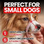 HASHI-LED-Dog-Muzzle-with-3-Light-Modes-Breathable-Mesh-Muzzle-for-Small-Dogs-Padded-Mouth-Cover-for-Grooming-and-Vet-B0H3ZF6YYR-7
