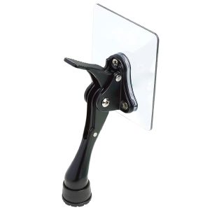 HASHI One Touch Kickdown Door Stopper, Height Adjustable Heavy Duty Door Stop with Rubber Tip