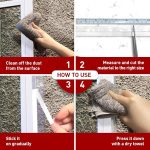 HASHI-Shower-Door-Seal-Strip-511-Inch-Total-2-Pack-Five-Layer-Adhesive-Silicone-Sweep-for-Bottom-Side-25mm-B09WTTRLMZ-7