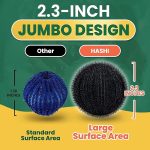 VIOLETTO-12-Balls-Pet-Hair-Remover-for-Laundry-Dryer-Lint-Catcher-23in-B0GX3FFNKH-4