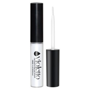 VIOLETTO Clear Brush-On Strip Lash Adhesive, Latex-Free Eyelash Glue with Avocado Oil & Tea Tree Extract, 5g / 0.18 oz