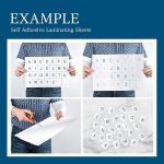 VIOLETTO-Self-Stick-Laminating-Sheets-85-x-11-Inches-4mil-Pack-of-100-B08N6S5YH9-6